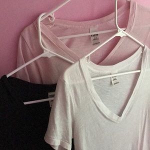 VS Pink essential v-neck trio